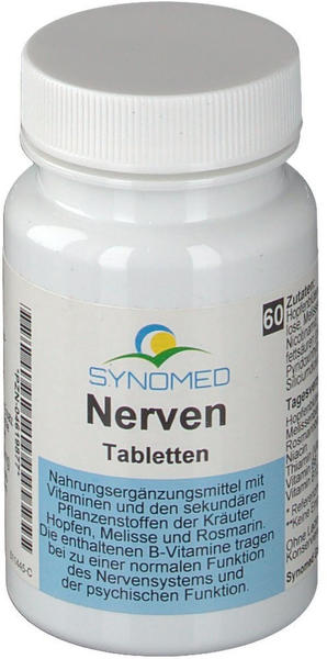 Synomed Nerven Tabletten (60 Stk.)