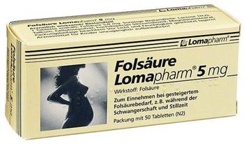 Folsäure 5 mg Tabletten (50 Stk.)
