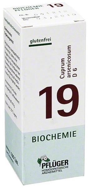 A. Pflüger Biochemie 19 Cuprum Arsenic.D 6 Tabletten (100 Stk.)