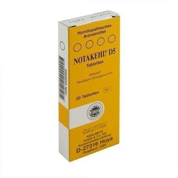 Sanum-Kehlbeck Notakehl D 5 Tabletten (20 Stk.)