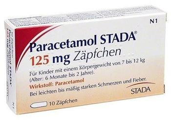 Stada Paracetamol 125 Säuglings-Suppositorien (10 Stk.)