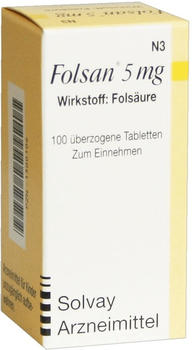 Folsan 5 mg Tabletten (100 Stk.)