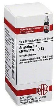 DHU Aristolochia Clematis D 12 Globuli (10 g)
