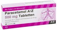 ABZ-PHARMA PARACETAMOL AbZ 500 mg Tabletten 20 St