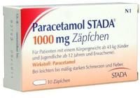 PZN-DE 07368140, STADA Consumer Health Paracetamol STADA 1000mg Z&auml;pfchen