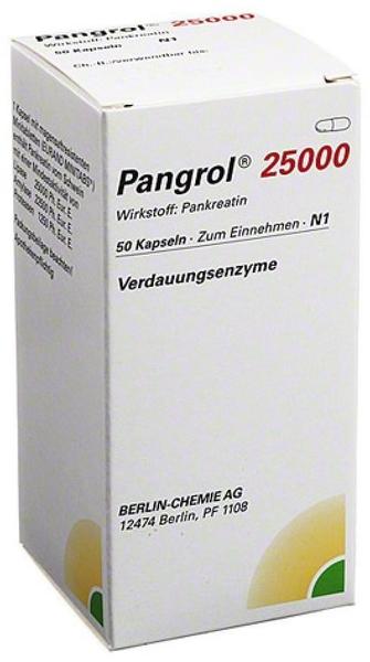 Pangrol 25000 Kapseln (50 Stk.)