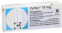 PZN-DE 04967029, Kohlpharma ZYRTEC 10 mg Filmtabletten 20 St, Grundpreis:...
