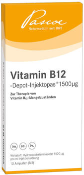 Vitamin B 12 Depot Injektion 1500 µg Ampullen (10 x 1 ml)