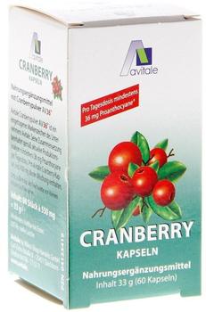Avitale Cranberry Kapseln 400 mg (60 Stk.)