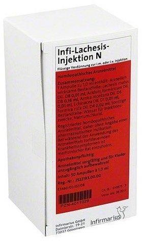 Infirmarius Infi Lachesis Injektion N (50 x 1 ml)