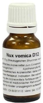 Alhopharm Nux Vomica D 12 Globuli (15 g)
