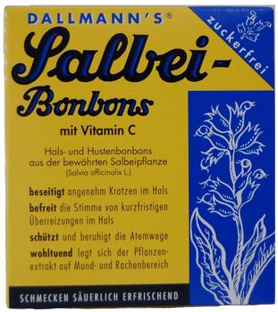 Dallmann & Co. Salbei-Bonbons zuckerfrei (37g)