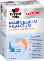 Doppelherz system Magnesium + Calcium + Kupfer + Mangan 60 St