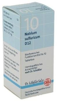 Dr. Schüßler Salze Natriumsulfat D12 Tabletten (80 Stk.)
