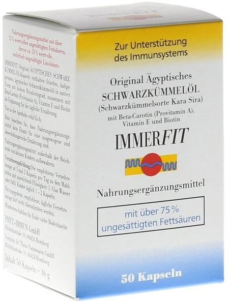 Dr. Theiss Schwarzkuemmeloel Immerfit Kapseln (50 Stk.)
