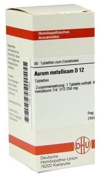 DHU Aurum Metallicum D 12 Tabletten (80 Stk.)