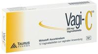 VAGI C Vaginaltabletten 12 St