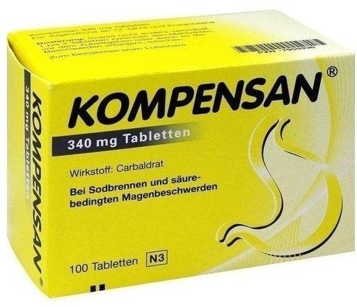Kompensan Tabletten 340 mg (100 Stk.)