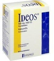 Ideos 500 Mg/400 I.E. Kautabletten 90 St