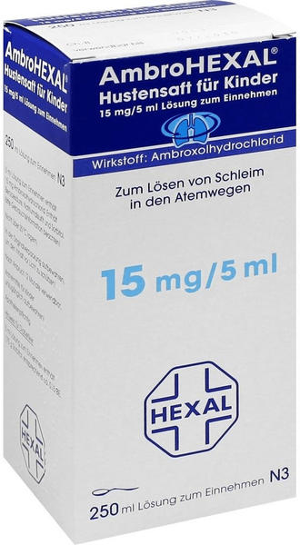Ambrohexal Hustensaft für Kinder (250 ml)