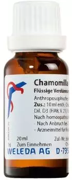 Weleda Chamomilla Cupro Culta Radix Rh D 3 Dilution (20 ml)