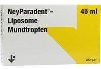 PZN-DE 01420678, vitOrgan Arzneimittel Neyparadent Liposome Mundtropfen L&ouml;sung...