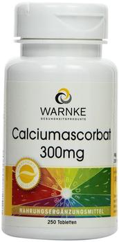 Warnke Gesundheit Calciumascorbat 300 mg Tabletten (250 Stk.)