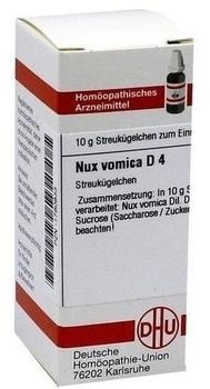 DHU Nux Vomica D 4 Globuli (10 g)