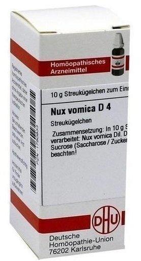 DHU Nux Vomica D 4 Globuli (10 g)