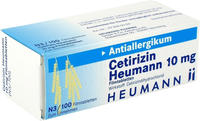 PZN-DE 02075479, HEUMANN PHARMA & . Generica Cetirizin Heumann 10mg Filmtabletten 100