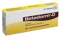 PZN-DE 03241684, Recordati Pharma Betadorm D Tabletten 20 St