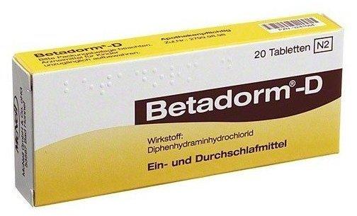 Betadorm D Tabletten (20 Stk.)