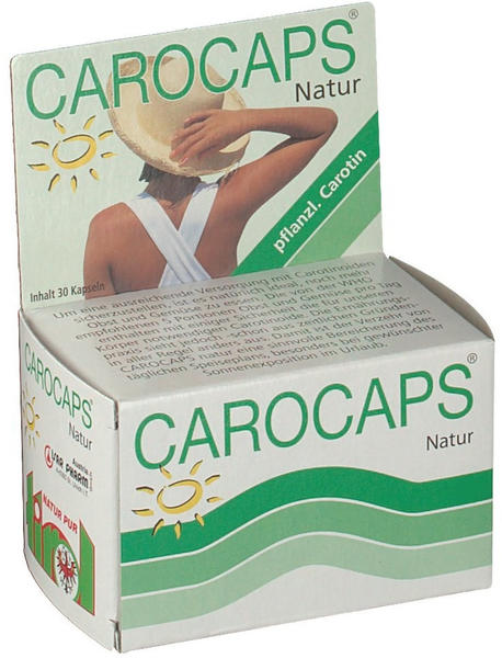 Isar Pharm Carocaps 50 Natur Kapseln (30 Stk.)