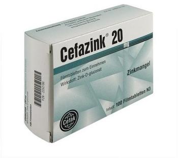 Cefak KG Cefazink 20 mg Filmtabletten (100 Stk.)