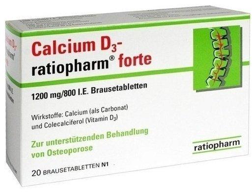 Calcium D3 Forte Brausetabletten (20 Stk.)