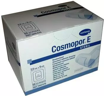 Hartmann Cosmopor Steril 5 x 7,2 cm (50 Stk.) Hartmann Cosmopor Steril 5 x 7,2 cm (50 Stk.)