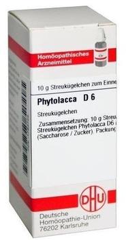 DHU Phytolacca D 6 Globuli (10 g)