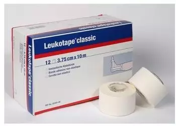 BSN Medical Leukotape Classic Einzelrolle wei&szlig; 10,0 m x 3,75 cm (12 Stk.)