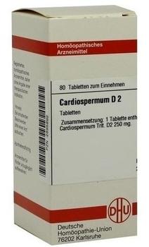 DHU Cardiospermum D 2 Tabletten (80 Stk.)