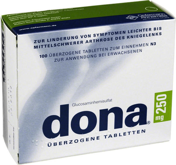 Dona 250 Tabletten überzogen (100 Stk.)