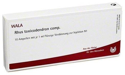 Wala-Heilmittel Rhus Tox. Comp. Ampullen (10 x 1 ml)