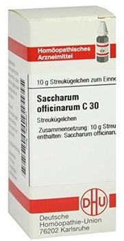 DHU Saccharum Off. C 30 Globuli (10 g)