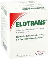 ELOTRANS Elektrolyte Pulver 20 St
