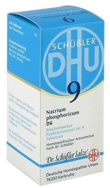 Dr. Schüßler Salze Natrium Phosphoricum D6 Tabletten (200 Stk.)