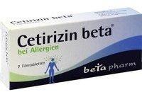 PZN-DE 02156858, betapharm Arzneimittel Cetirizin Beta 7 ST