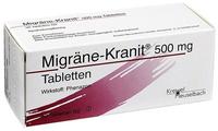 PZN-DE 03438027, HERMES Arzneimittel Migr&auml;ne Kranit 500 mg Tabletten 50 St