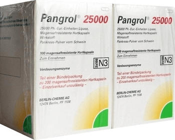 Pangrol 25000 Kapseln (200 Stk.)
