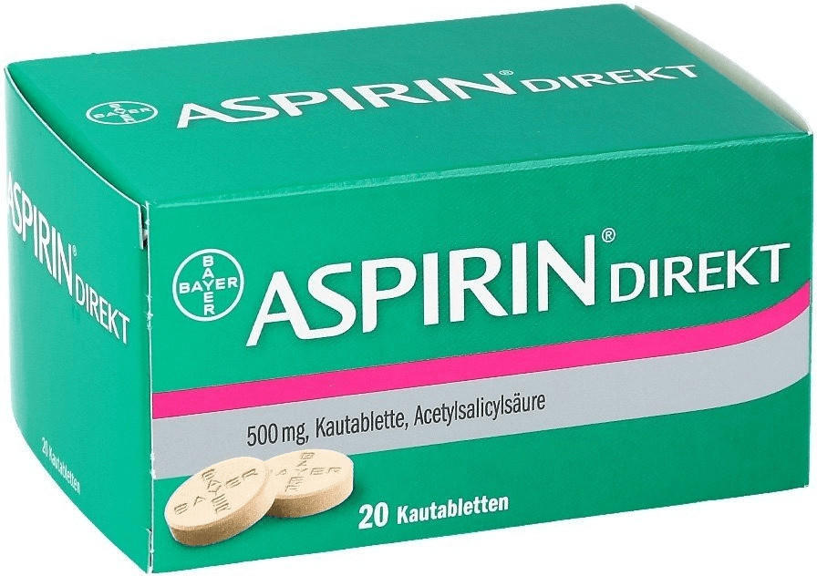 Aspirin Direkt Kautabletten (20 Stk.) Erfahrungen 5/5 Sternen