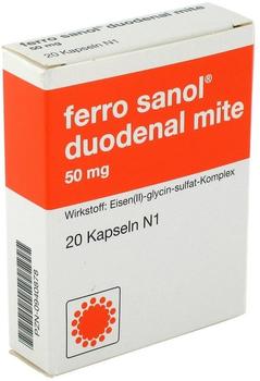 Ferro Sanol duo mite 50 mg Kapseln (20 Stk.)