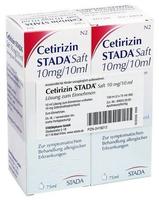 PZN-DE 02418212, STADA Consumer Health Cetirizin Stada Saft 10mg/10ml L&ouml;sung Z